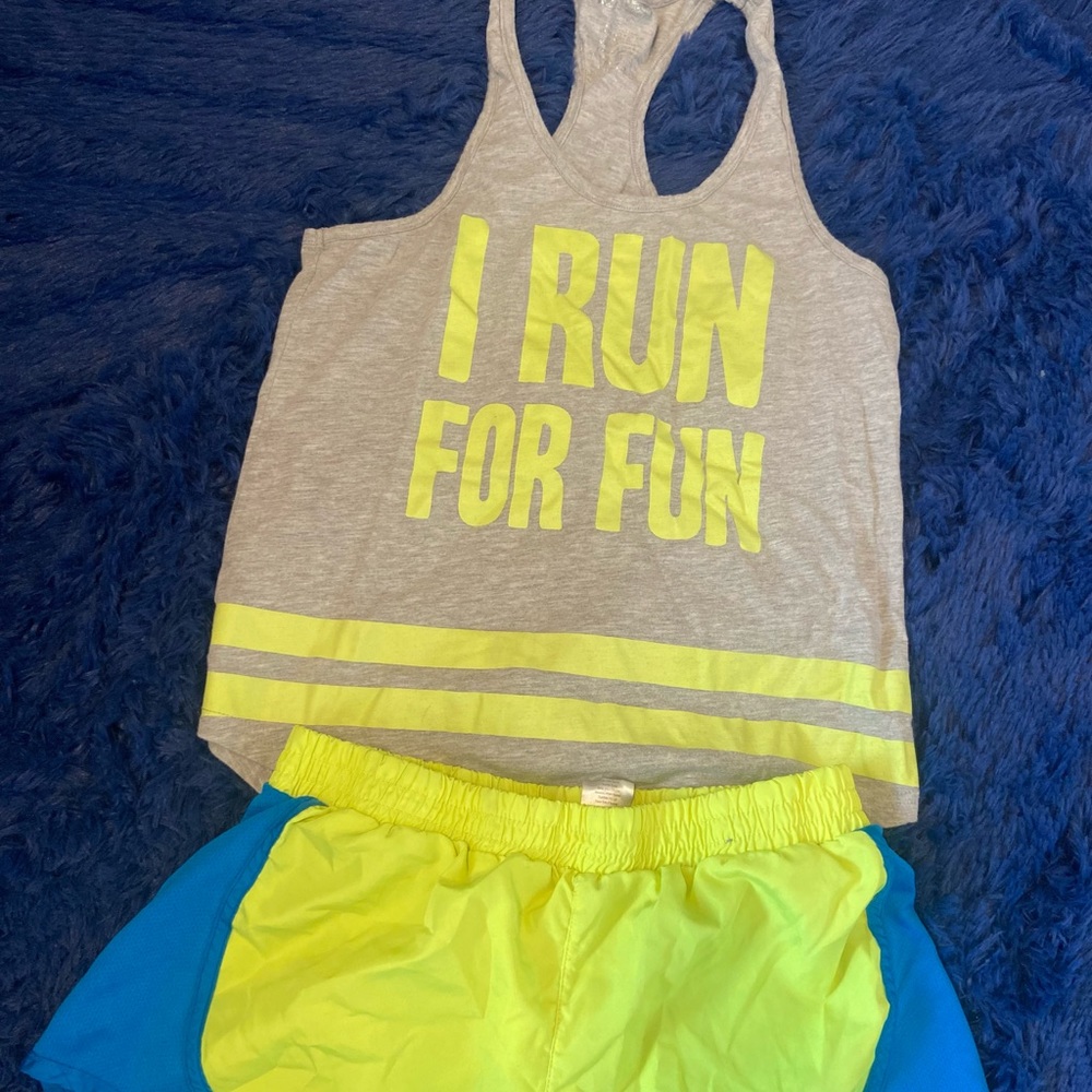 Series 8 Fitness shorts & tank top!